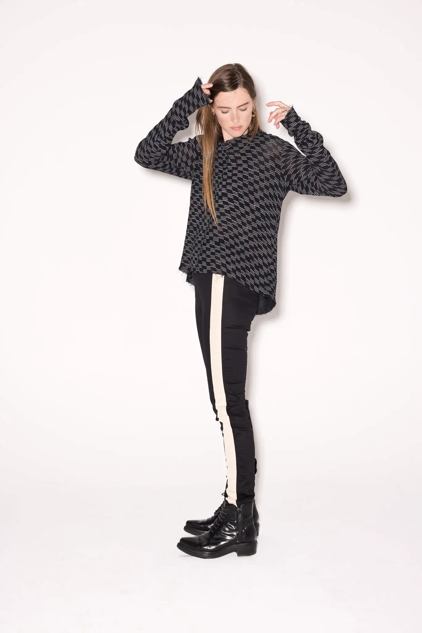 Tux Skinny | Black/Ivory