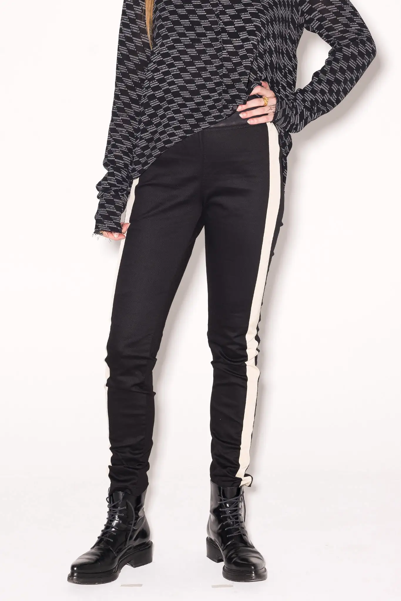 Tux Skinny | Black/Ivory