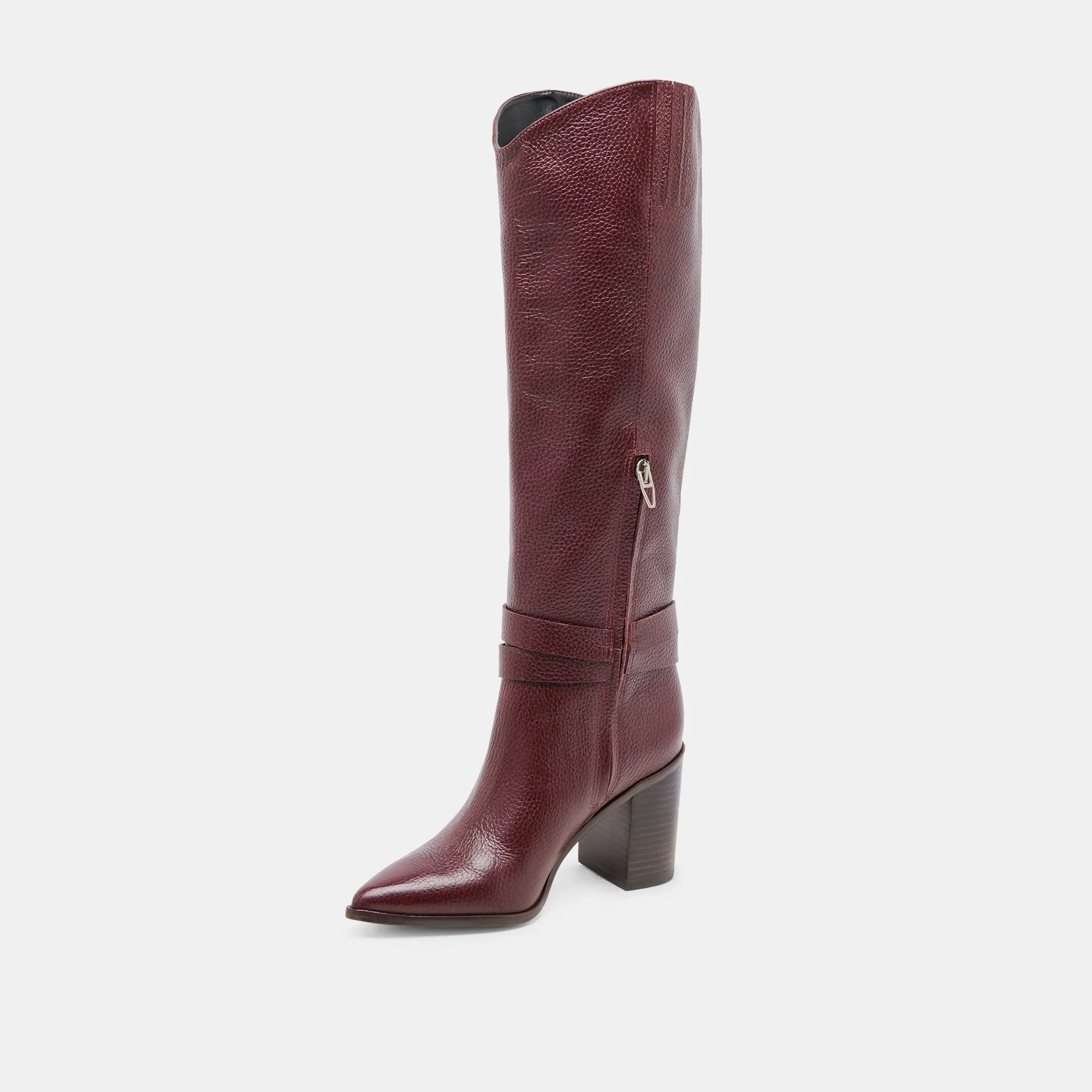 TYRONE BOOTS CRANBERRY LEATHER