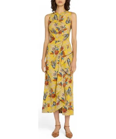 Ulla Johnson Edlyn Dress In Marigold