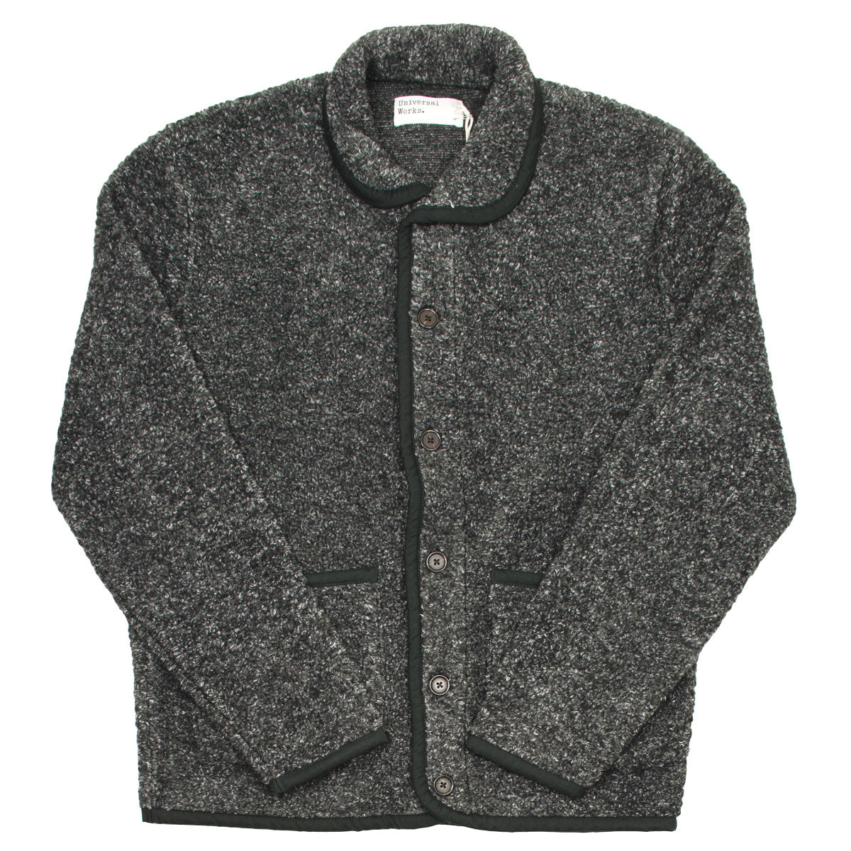 Universal Works - Lancaster Jacket Shakespeare Fleece - Charcoal