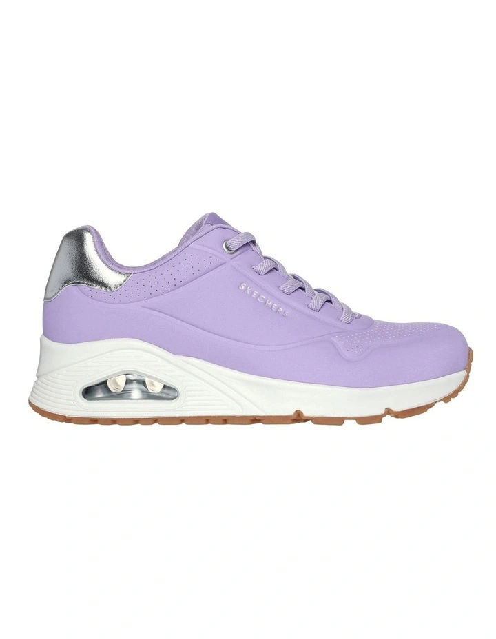 Uno Shimmer Away Sneaker in Lil Lilac