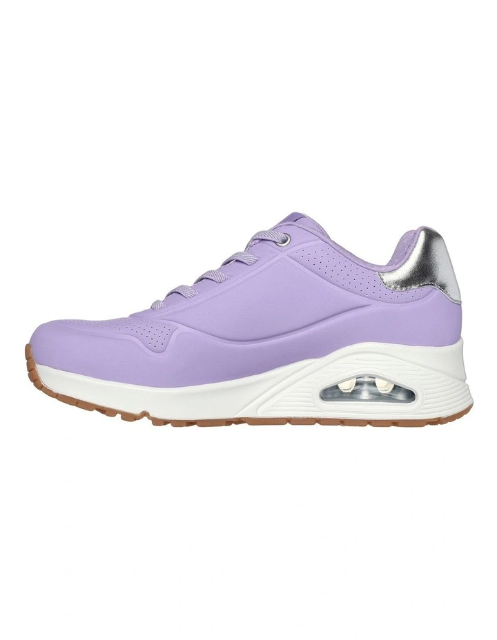 Uno Shimmer Away Sneaker in Lil Lilac