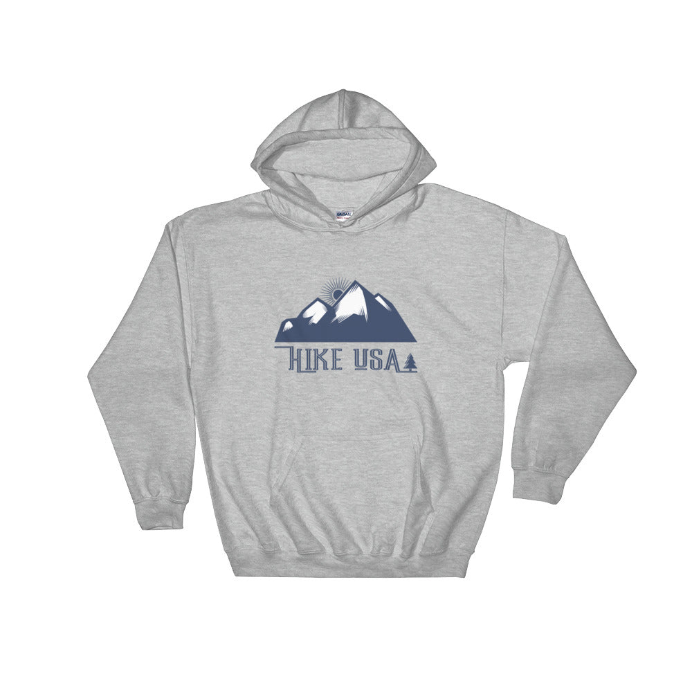 USA Designs - Hooded Sweatshirt - Hike USA