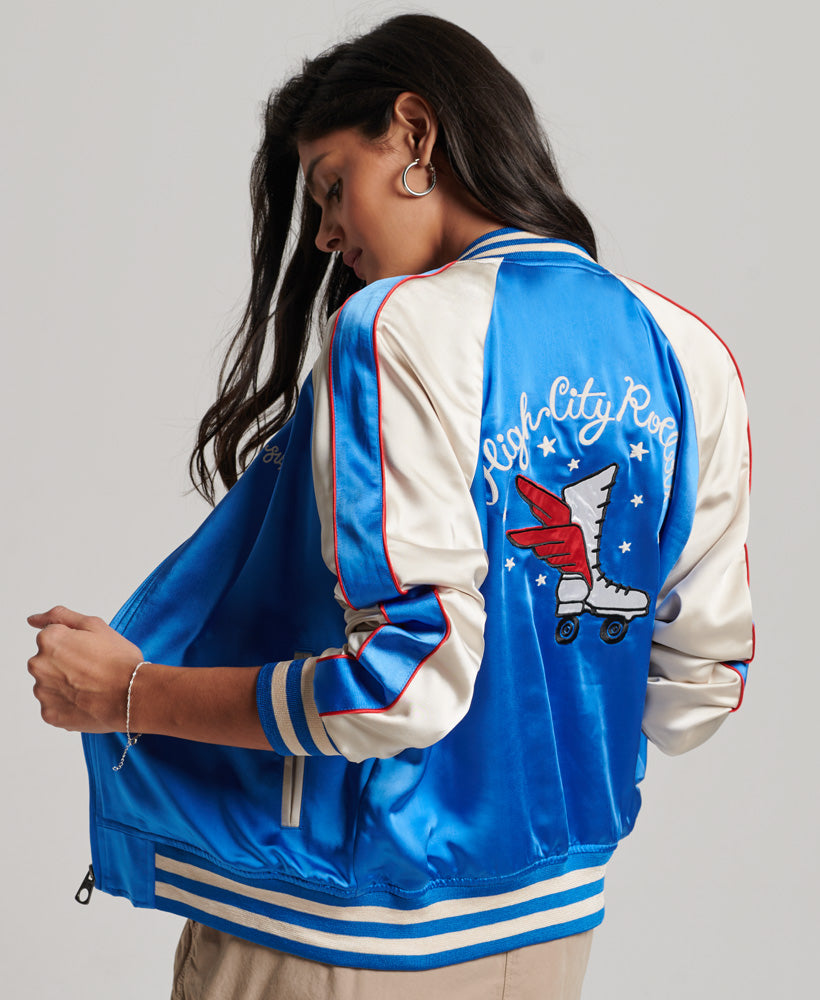 Vintage Roller Derby Jacket | Blue Star