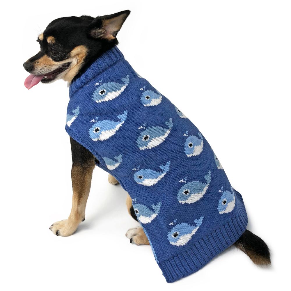 Whale Dog Sweater