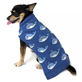 Whale Dog Sweater