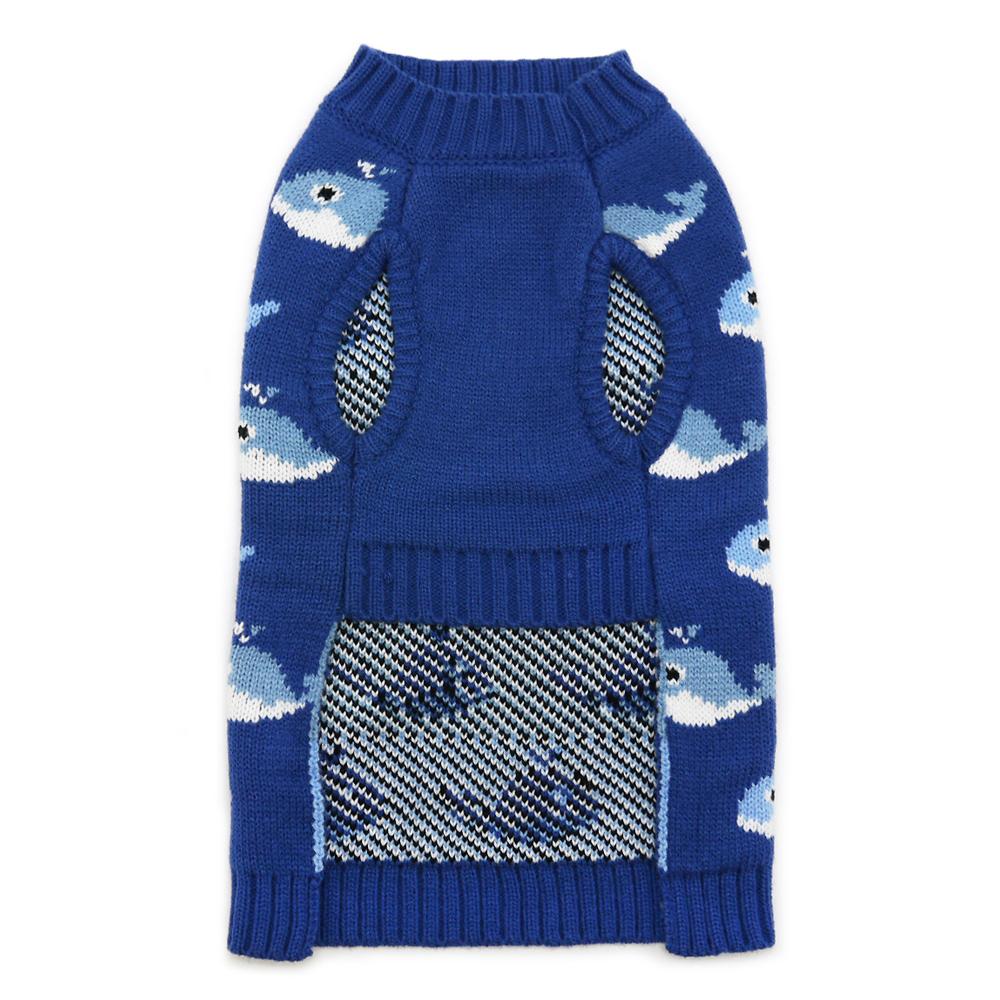 Whale Dog Sweater