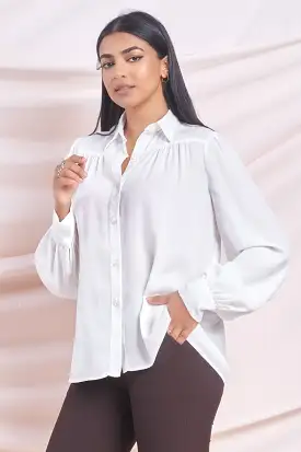 White Oversized Shirt