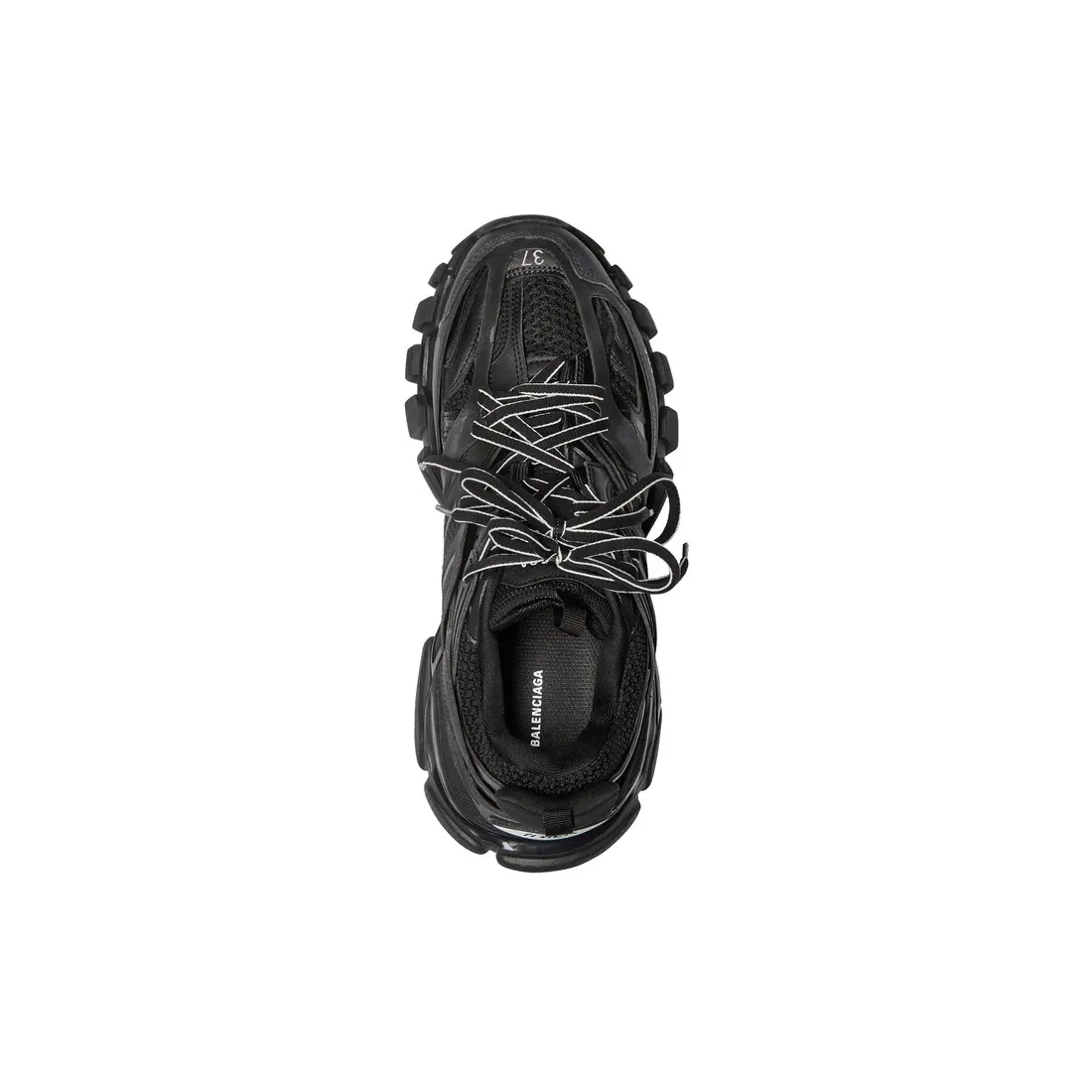      Women's Track Sneaker in Black 