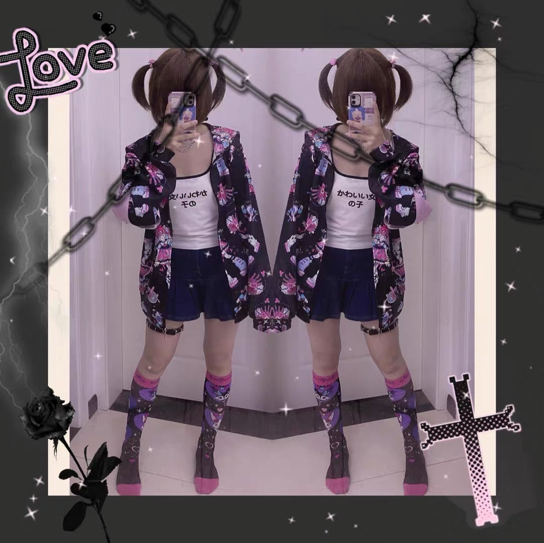 yume kawaii harajuku style sour sweet jacket